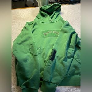 Honor the gift green nomad hoodie large